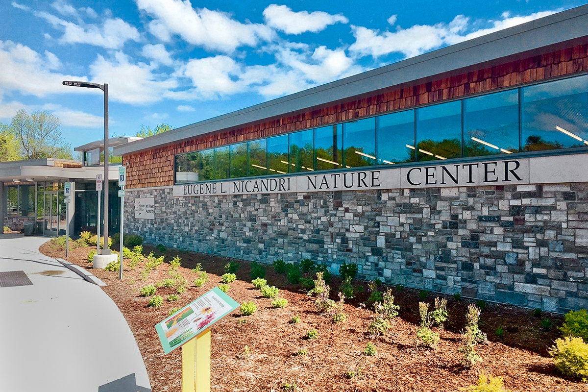 Nicandri Nature Center that received a new geothermal system.