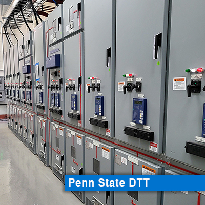 Penn State Hershey Medical Center's electrical switchgear