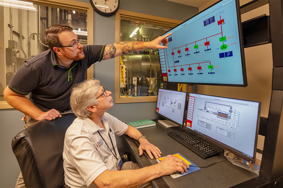 BC Energy trained Morristown Medical Center's plant personnel after constructing its new cogeneration plant.