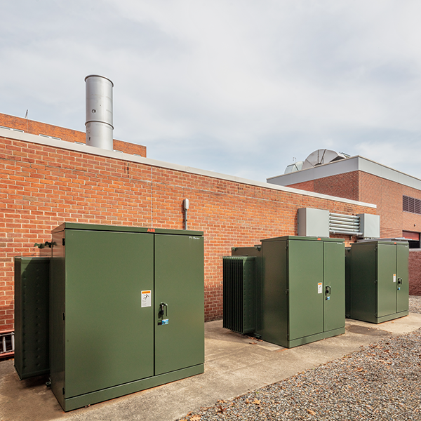 BC Energy consolidated Morristown Medical Center's electrical infrastructure and upgraded all wiring and switchgear.
