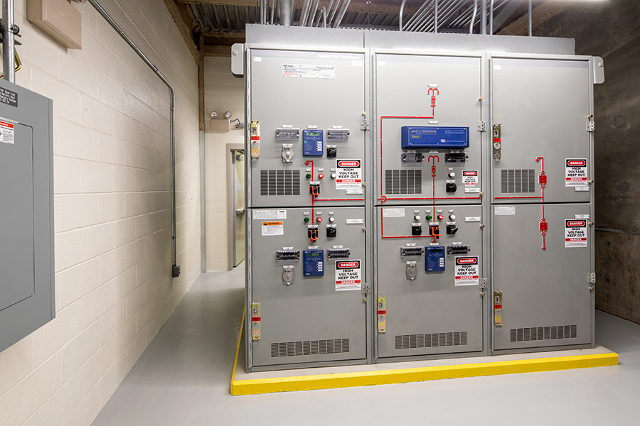BC Energy replaced all switchgear and corresponding wiring when it constructed Union College's cogeneration plant.